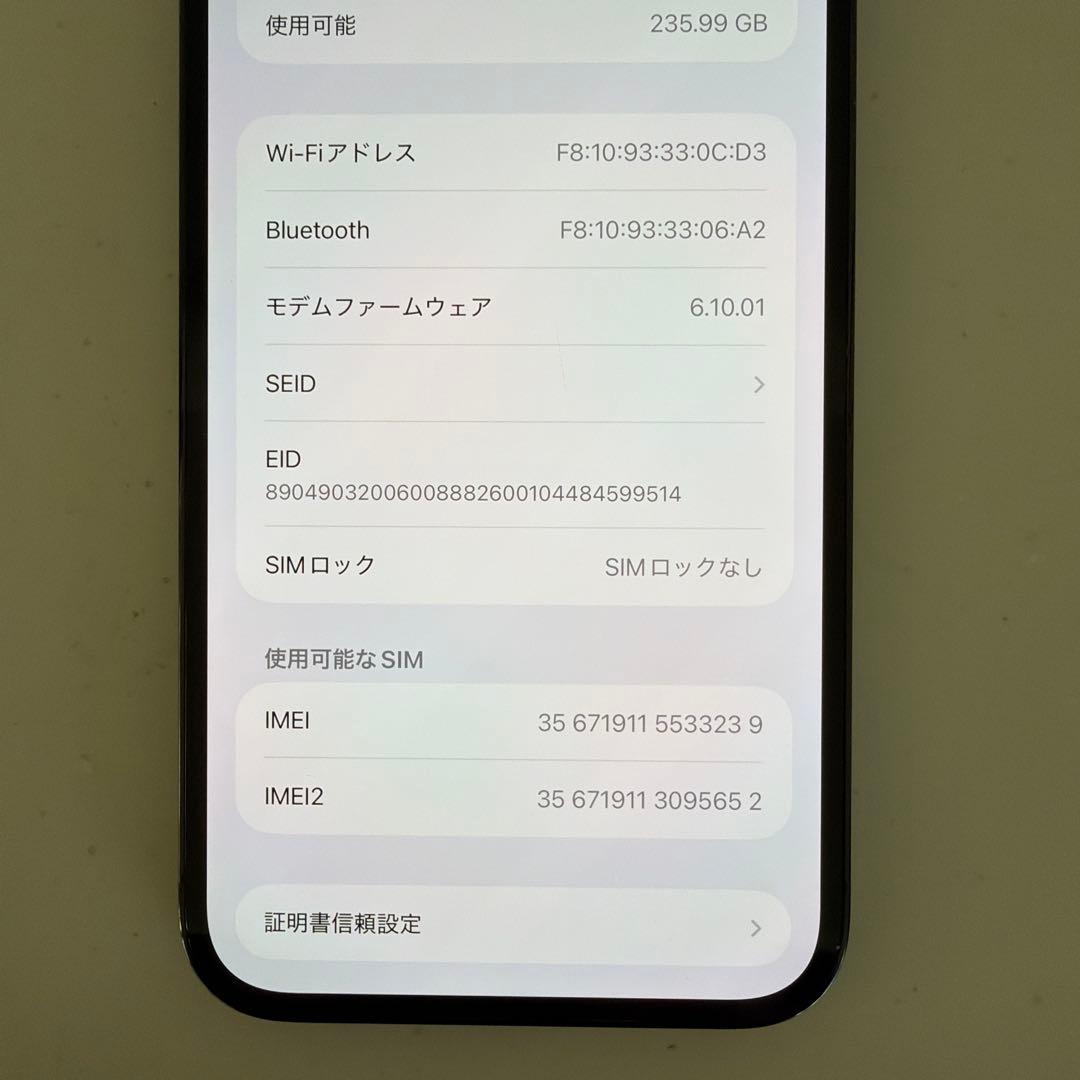 iPhone 12 Pro Max 256GB 本体SIMフリー
