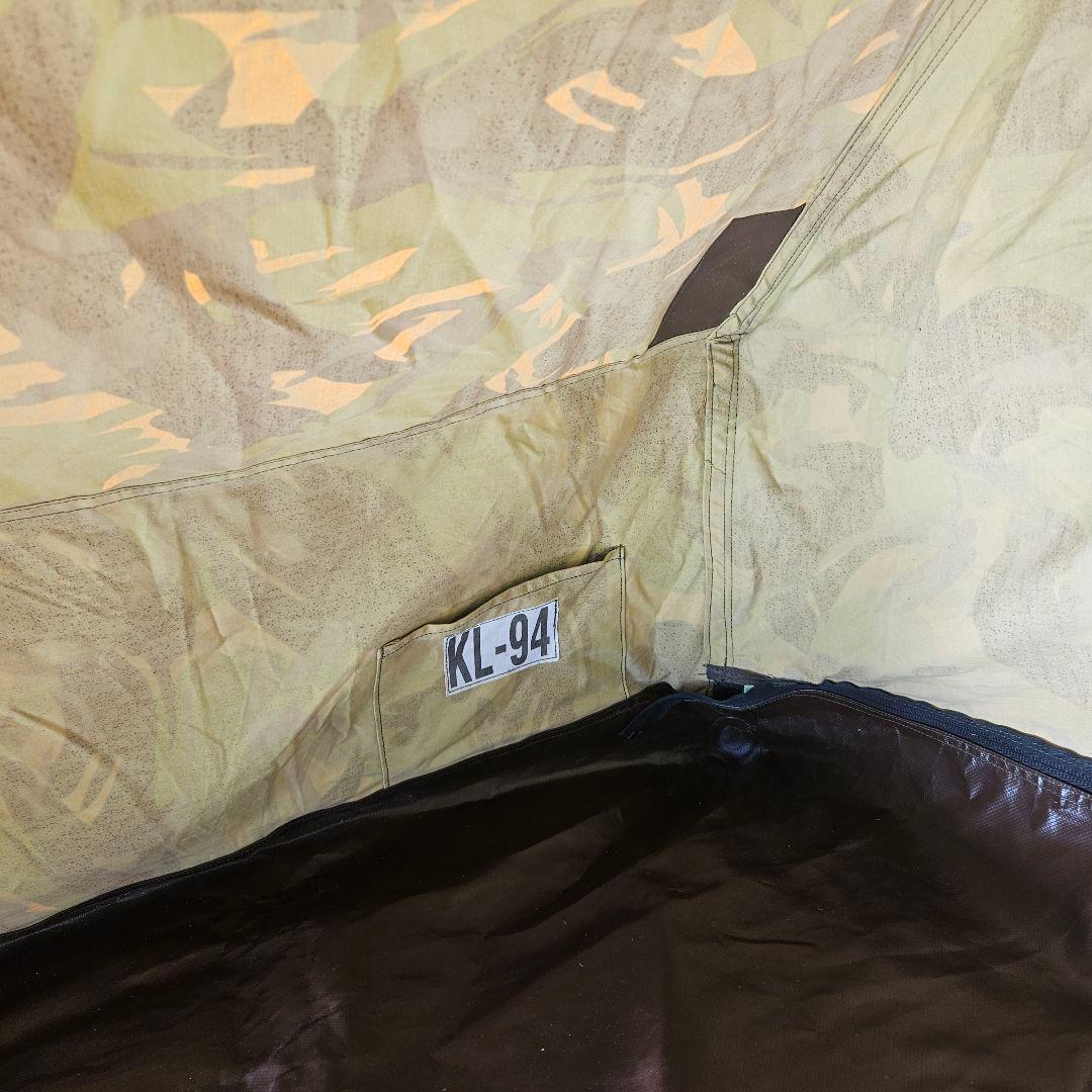 ダッチアーミーテント 軍ランドリーバック付き 軍幕 ミリタリー オランダ軍