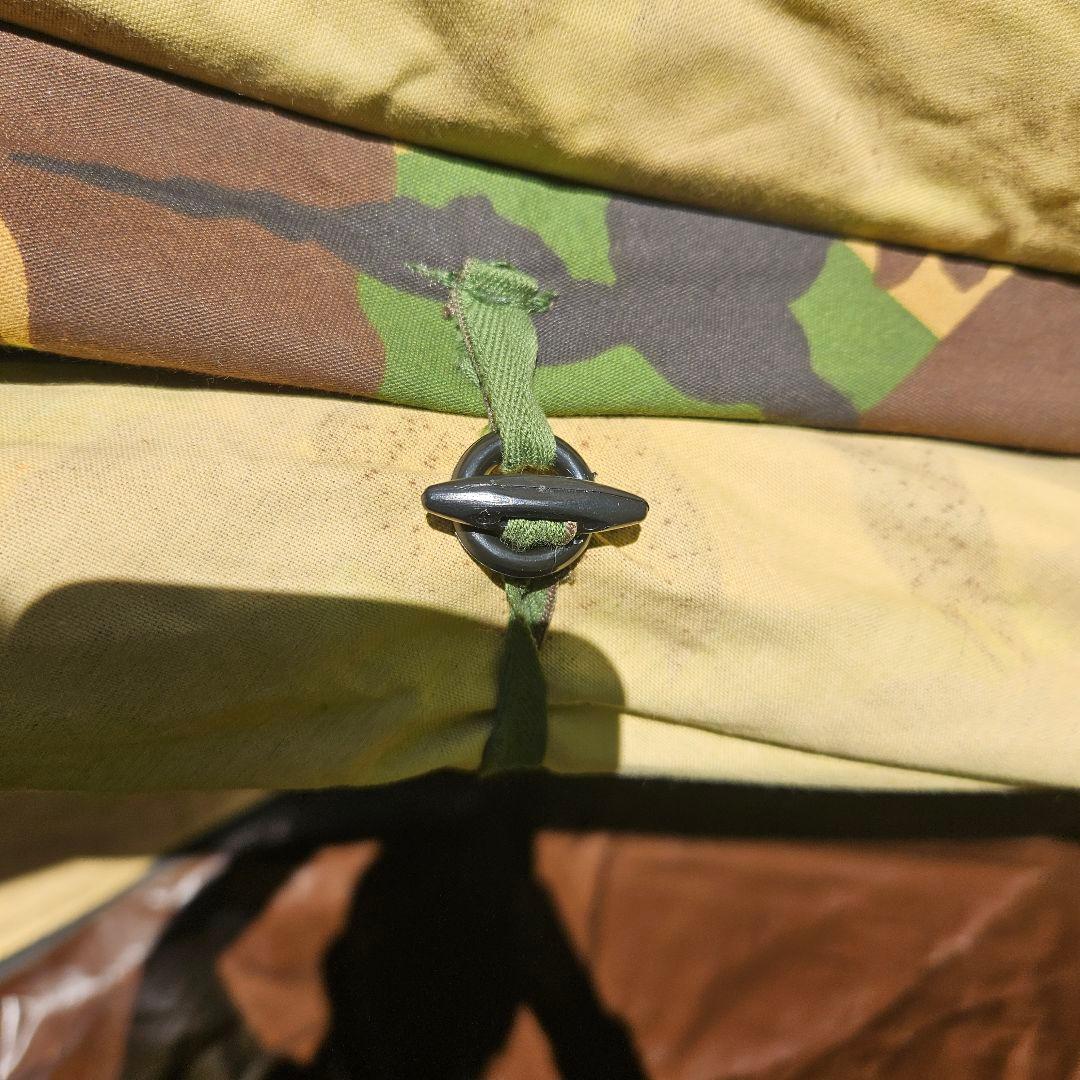 ダッチアーミーテント 軍ランドリーバック付き 軍幕 ミリタリー オランダ軍