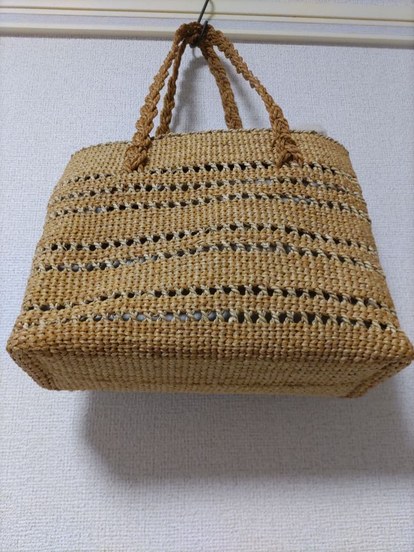 ヒロロの編みかごバッグ