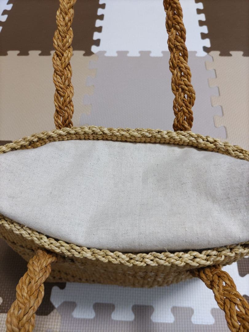 ヒロロの編みかごバッグ