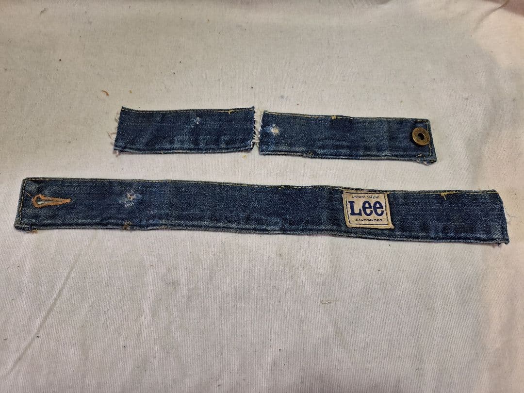 50's UNION MADE BY Lee ヴィンテージ スクラップ 当時物
