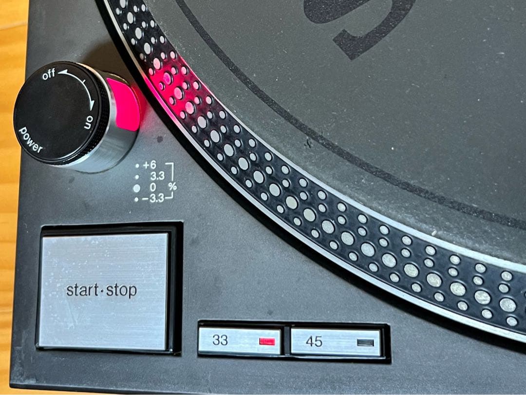 Technics SL-1200MK3 SHURE M44-7 ターンテーブル