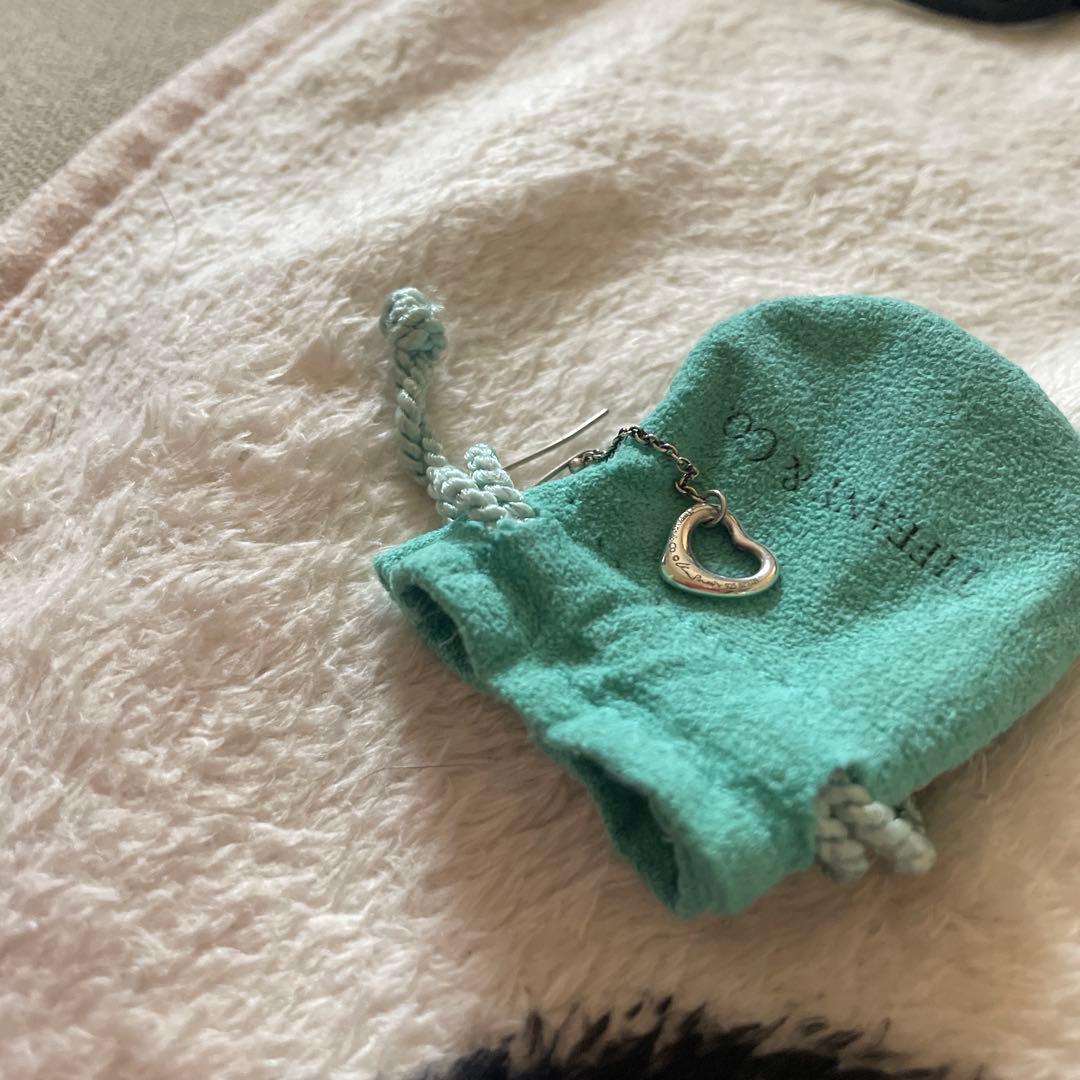 正規品　片耳　ティファニー★ピアス　シルバー　オープンハート