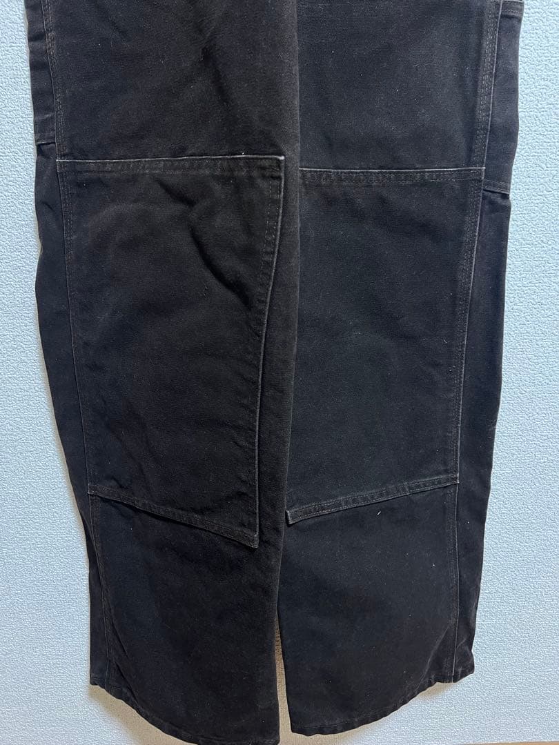 Carhartt ダークブラウン オーバーオール Sサイズ 美品