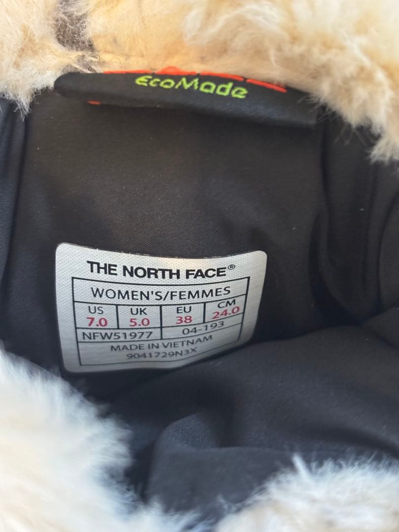 THE NORTH FACE ブラウンショートブーツ