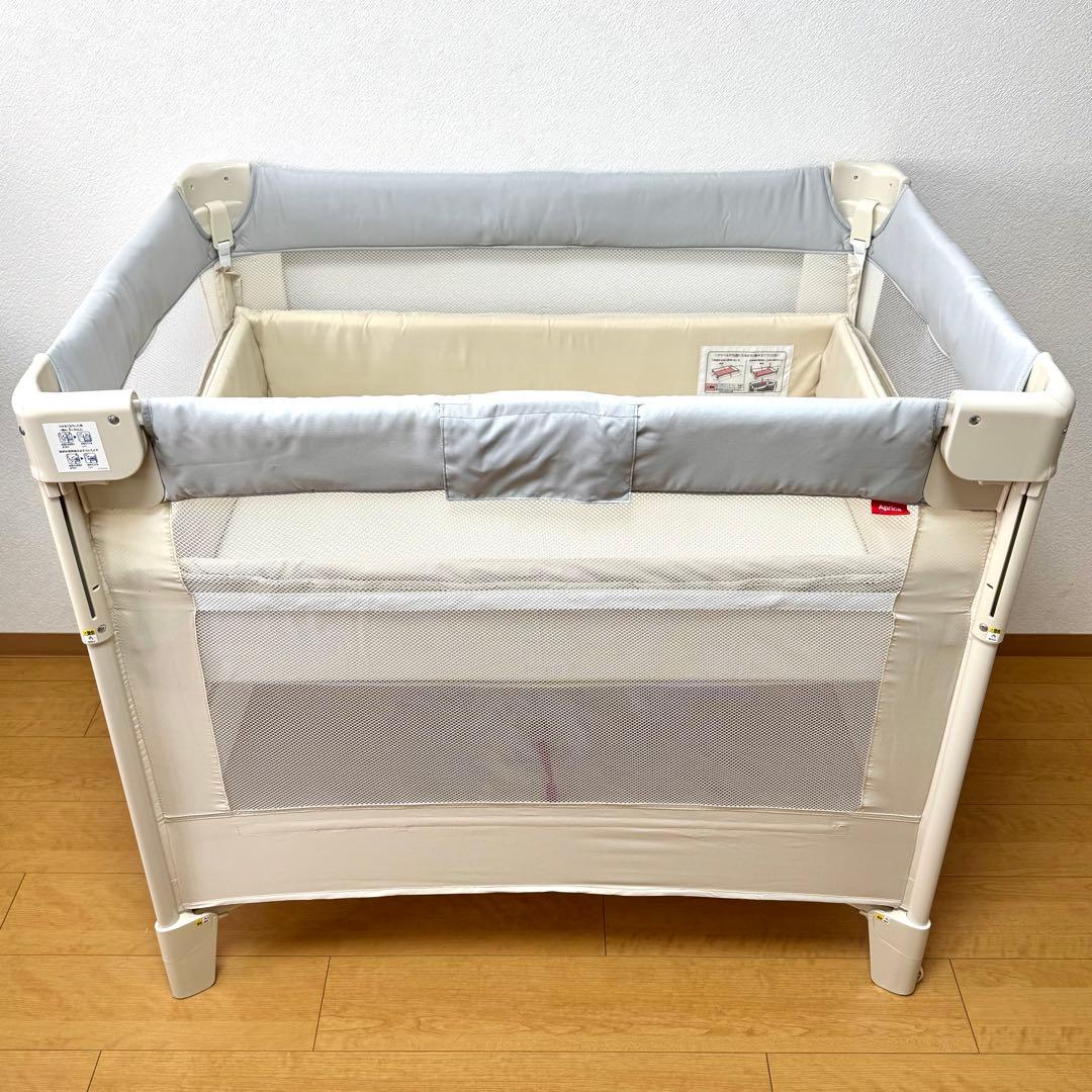 ⭐️ほぼ未使用⭐️ aprica ココネルエアー　AB ホワイトグレー