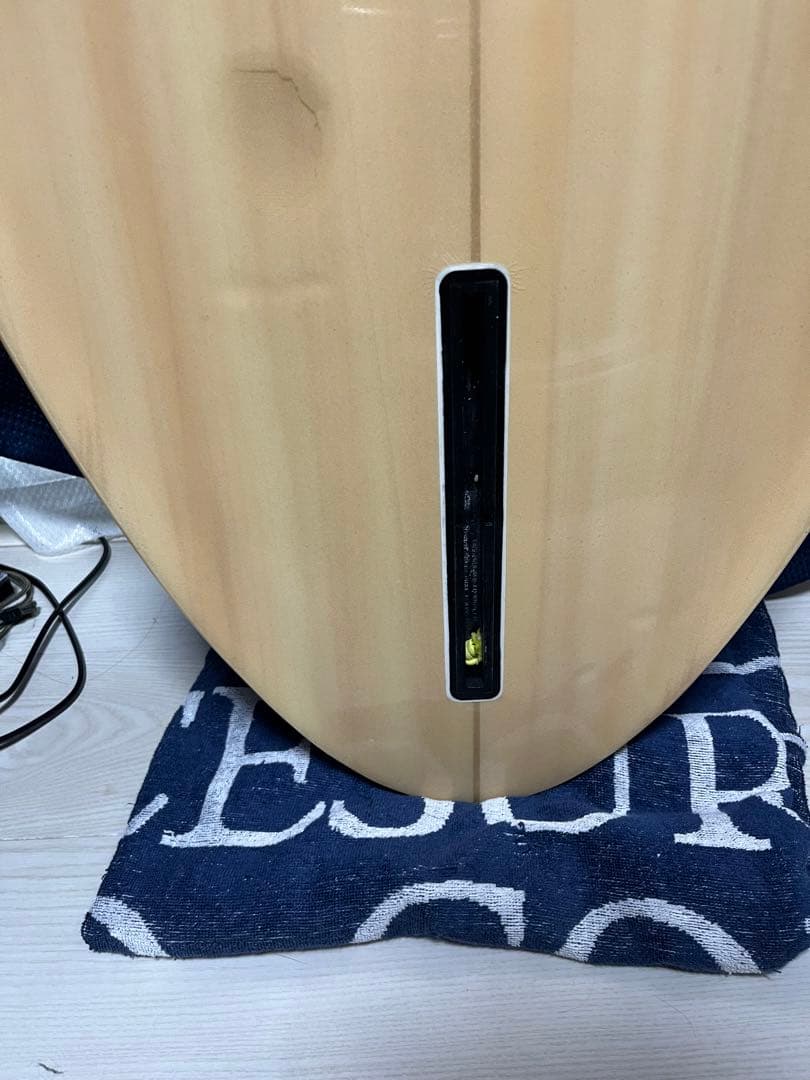 中古　justice シングルフィン　フィン付き！ジャスティスサーフボード