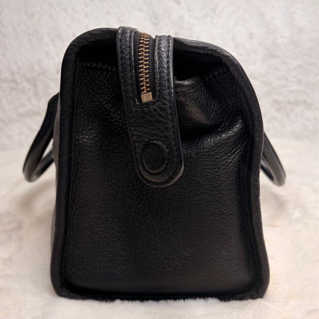 トリーバーチ　ショルダーバッグBRITTEN　レザー　ブラック　2way