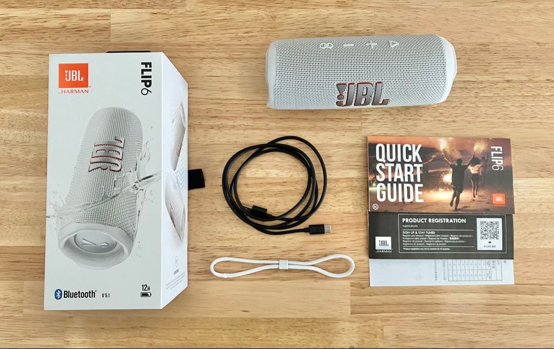 JBL flip6 ホワイト