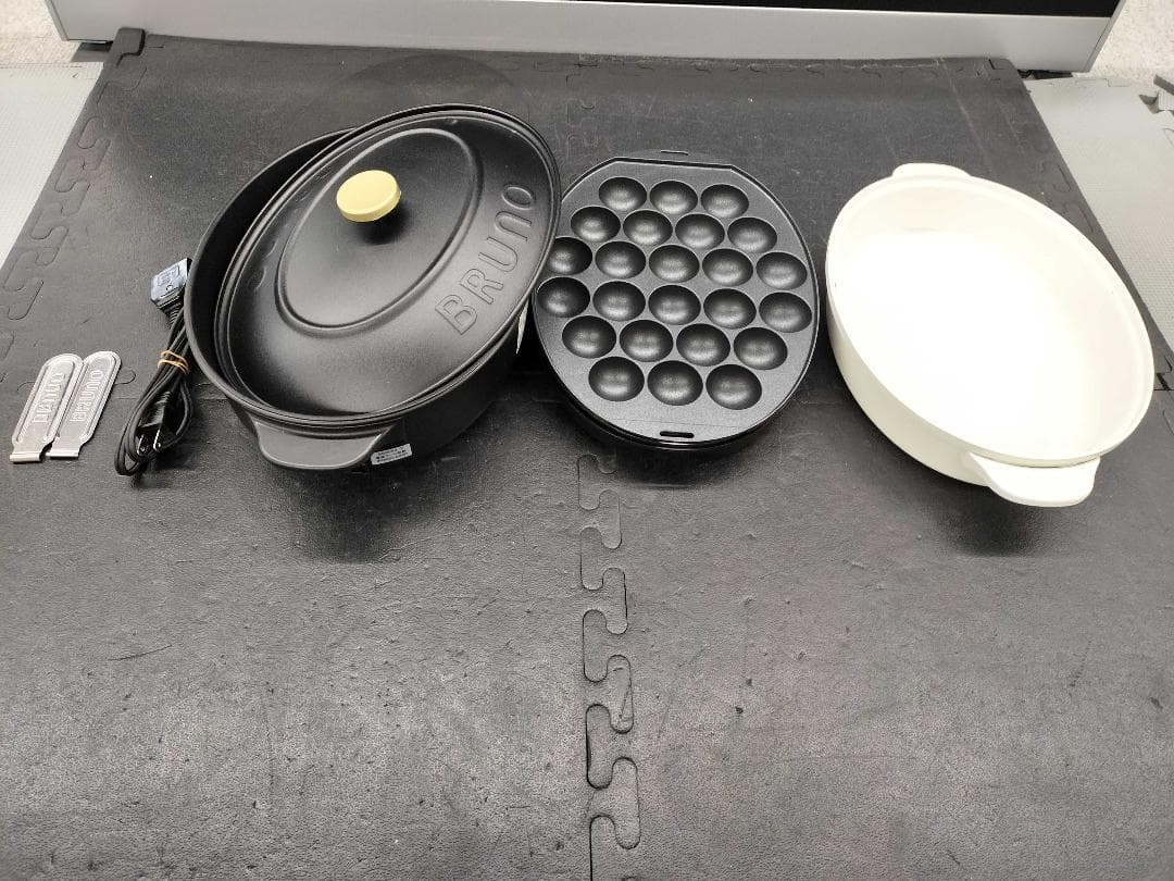 ブルーノ　オーバルホットプレート BOE53BRUNO ホットプレート