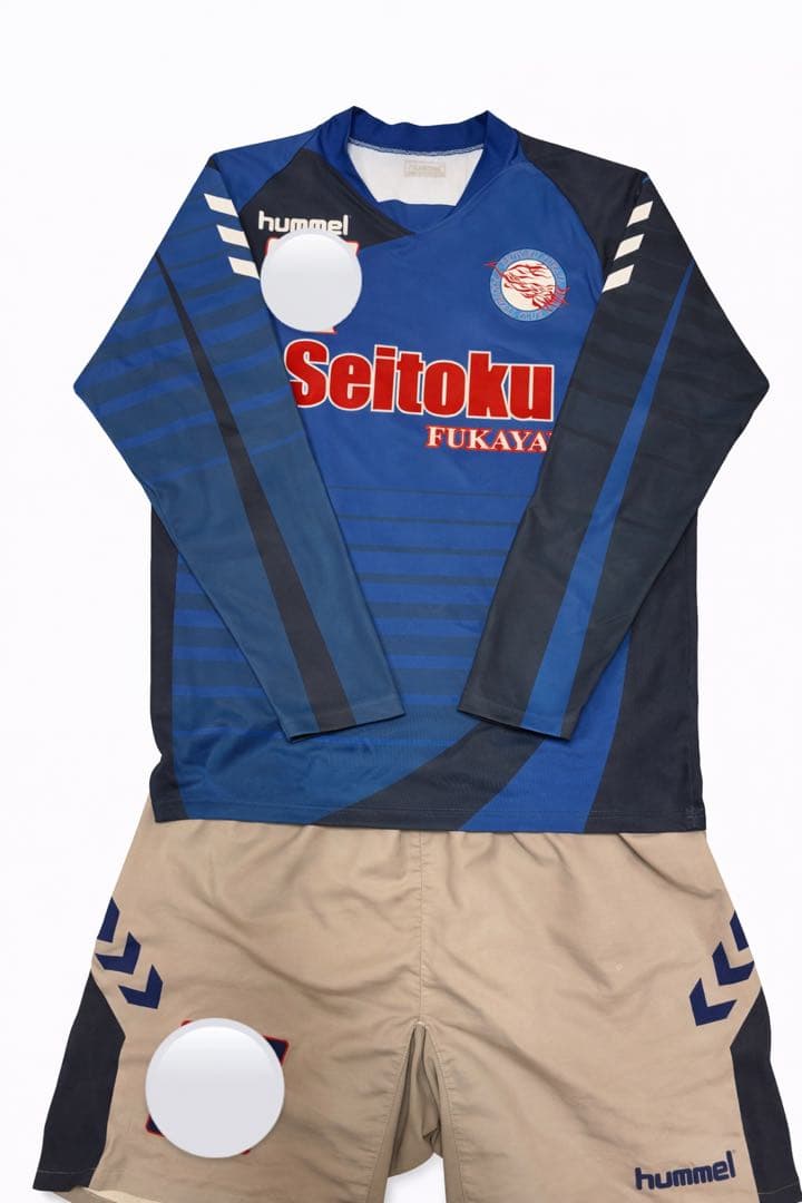 成徳深谷高校サッカー部　ユニフォームセット hummel