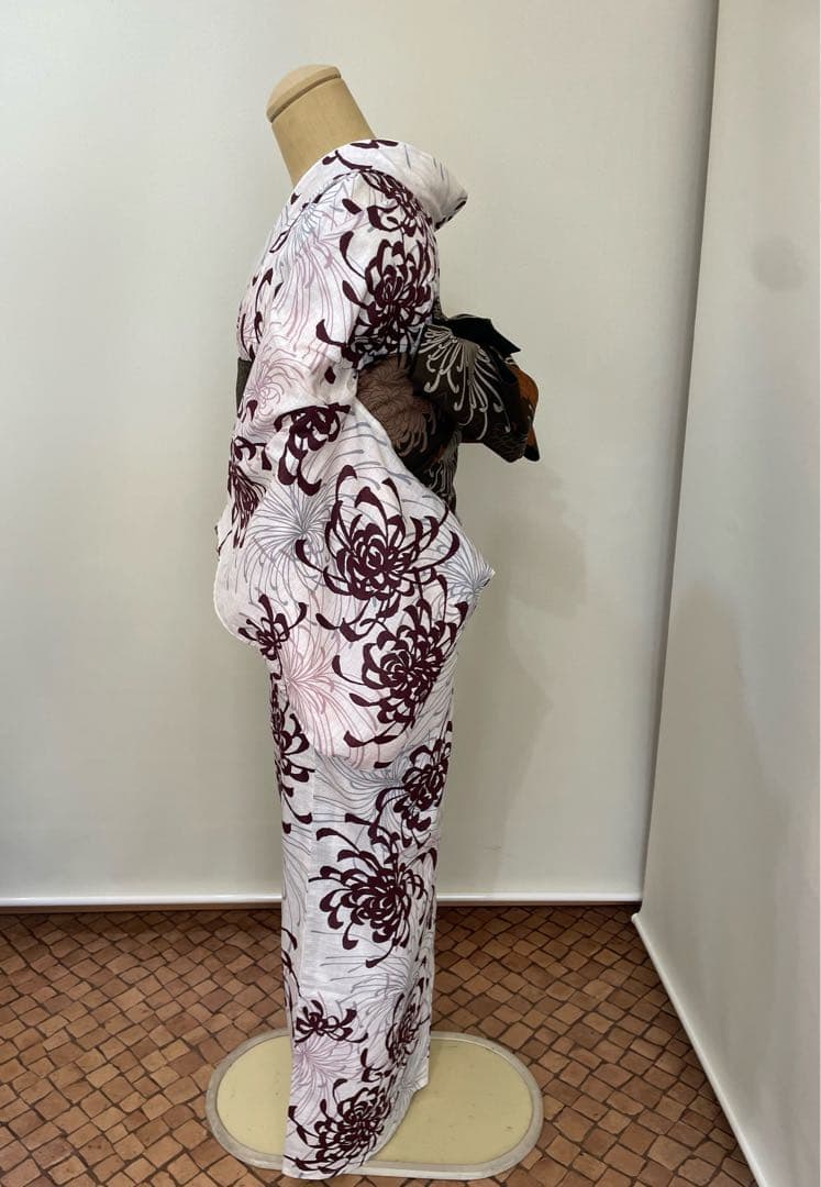 彼岸花浴衣　帯付き