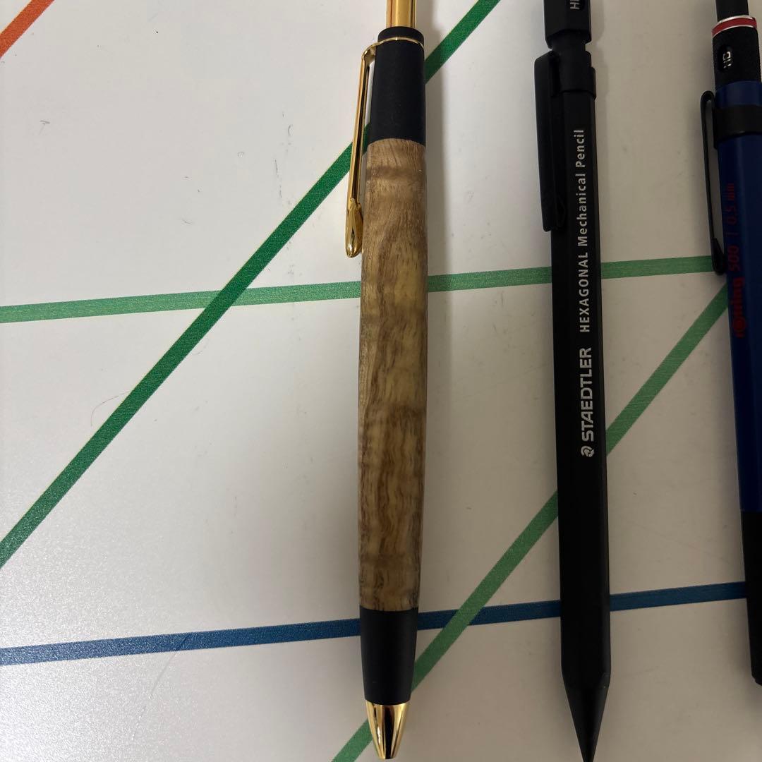 ボナンペン＋ヘキサゴナルスマッシュロットリング500セットシャープペンシル