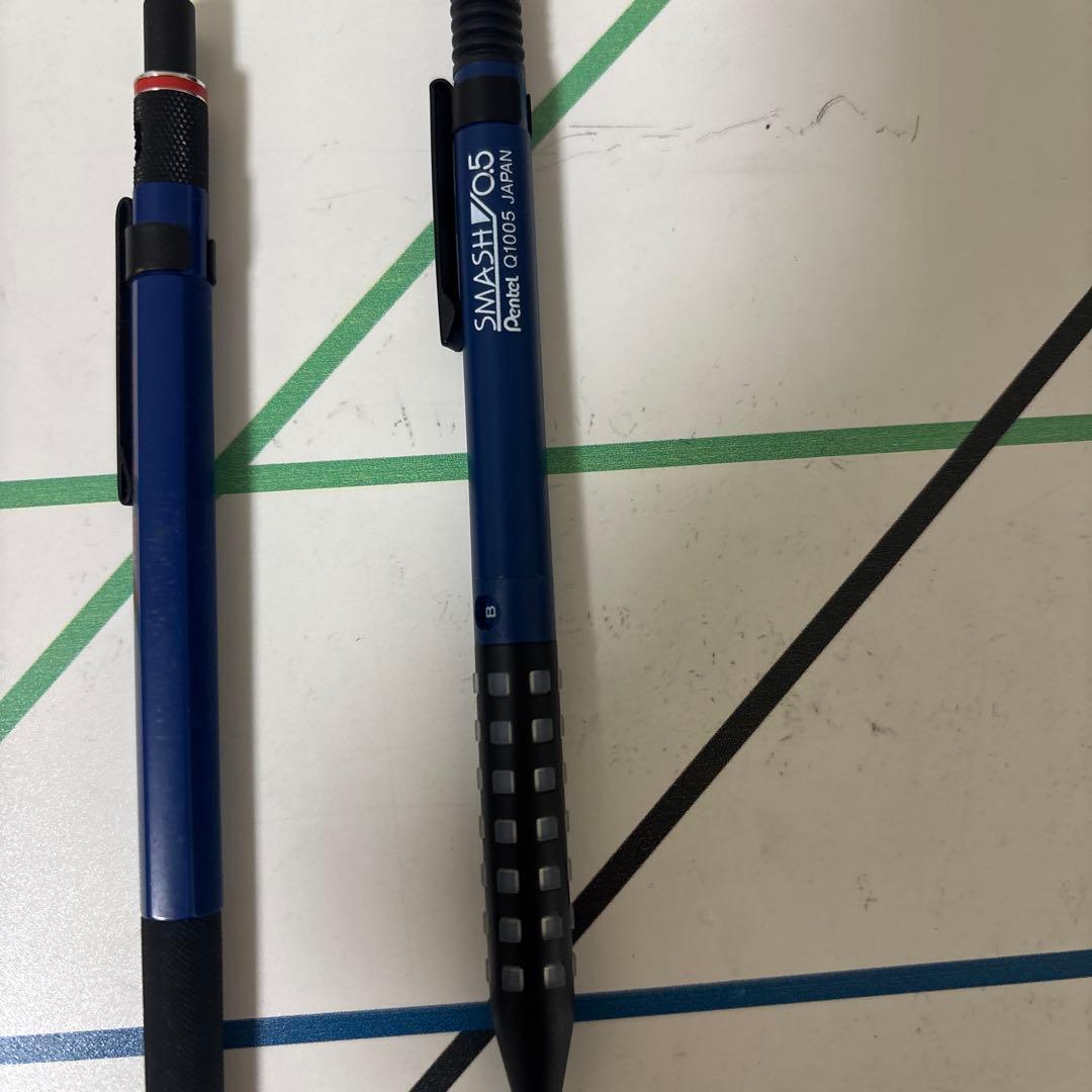 ボナンペン＋ヘキサゴナルスマッシュロットリング500セットシャープペンシル