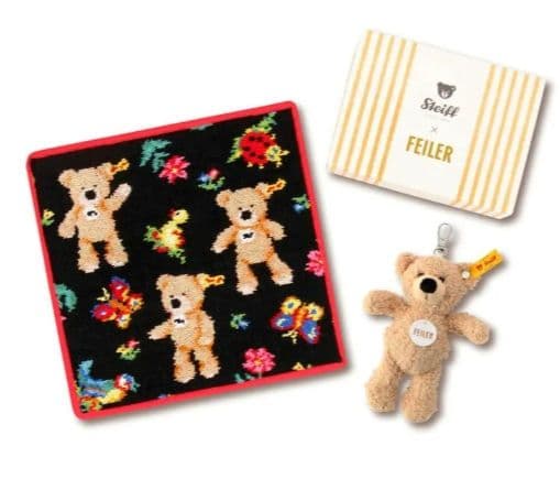 Steiff×FEILER シュタイフテディベアーズアンドハイジセット