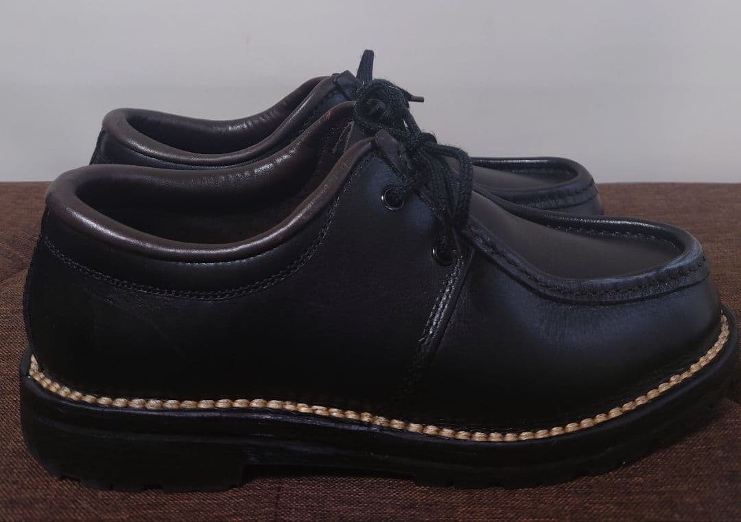 Eigerace 中森商店 アイガーエイス チロリアン シューズ Black