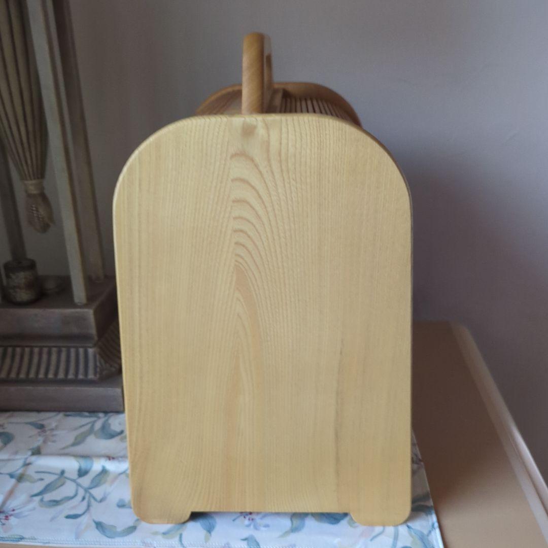 木製蛇腹コスメボックス　木箱収納　メイクボックス　化粧箱　小物入れナチュラル