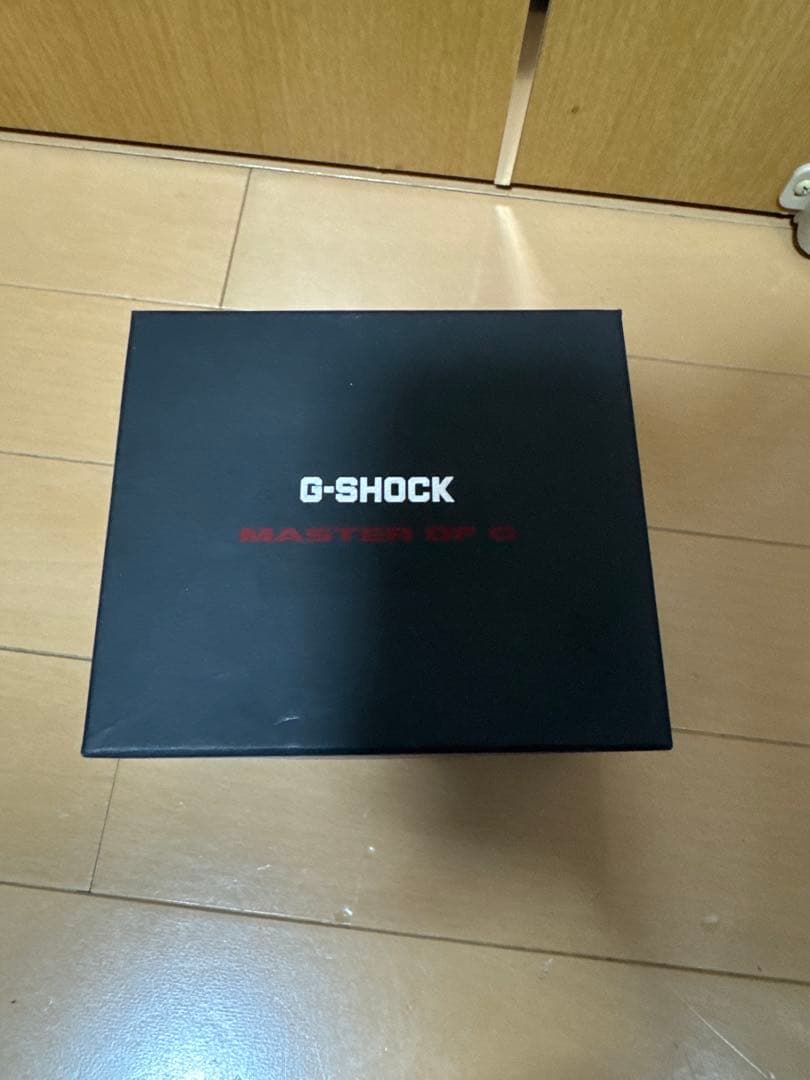 G-SHOCK MASTER OF G ブラック デジタル腕時計