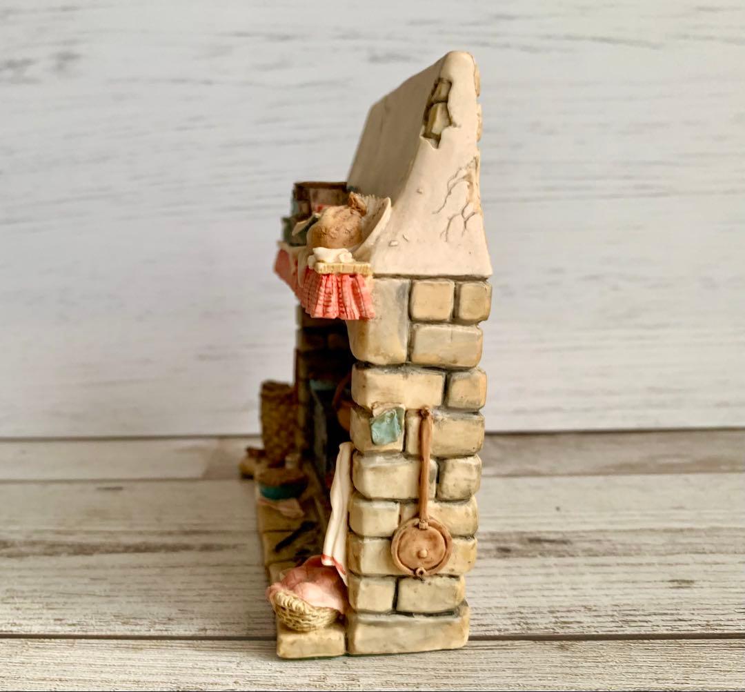 ブランブリーヘッジ 暖炉 フィギュア 置物 ボーダーファインアーツ