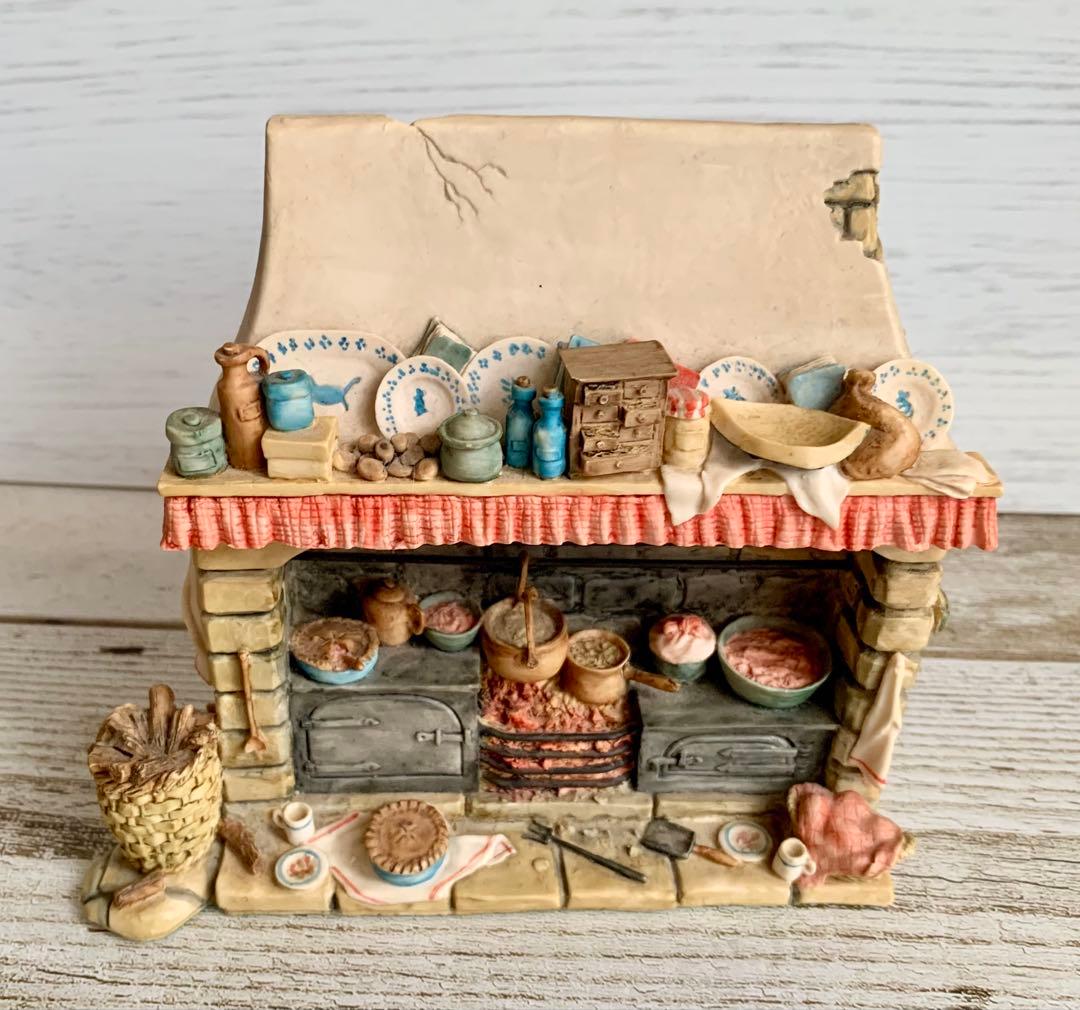 ブランブリーヘッジ 暖炉 フィギュア 置物 ボーダーファインアーツ