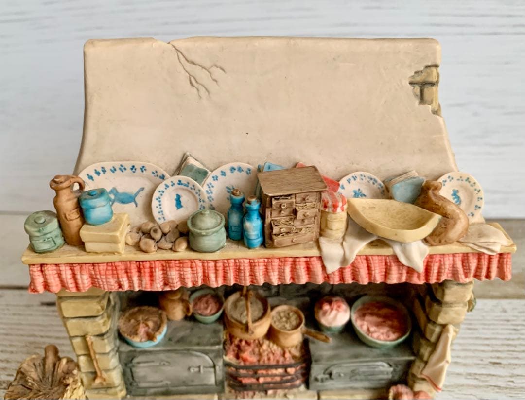 ブランブリーヘッジ 暖炉 フィギュア 置物 ボーダーファインアーツ