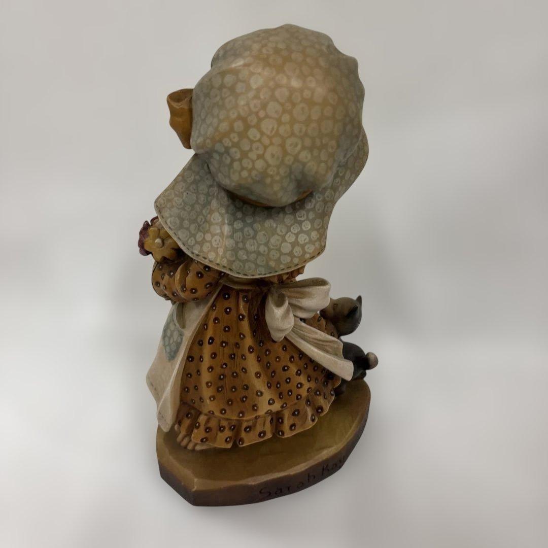 木製　置物　ANRI 4/400 Sarah Kay