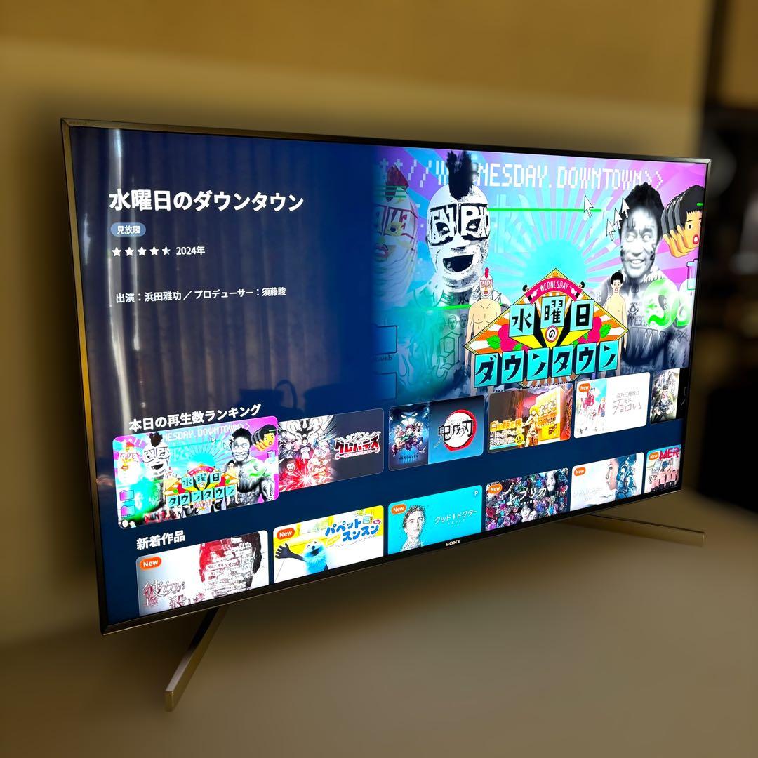 SONY 4K 液晶テレビ 49V BRAVIA KJ-49X9000F