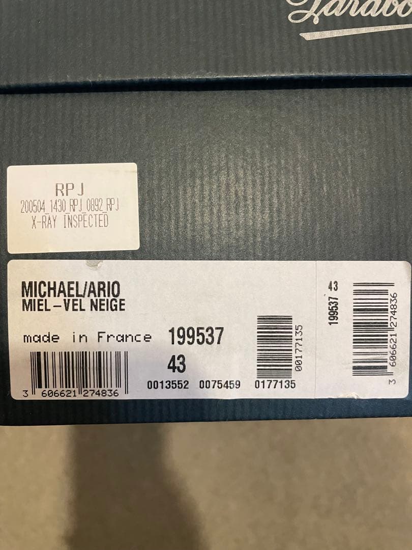 Paraboot ミカエル ボーイズマーケット別注43