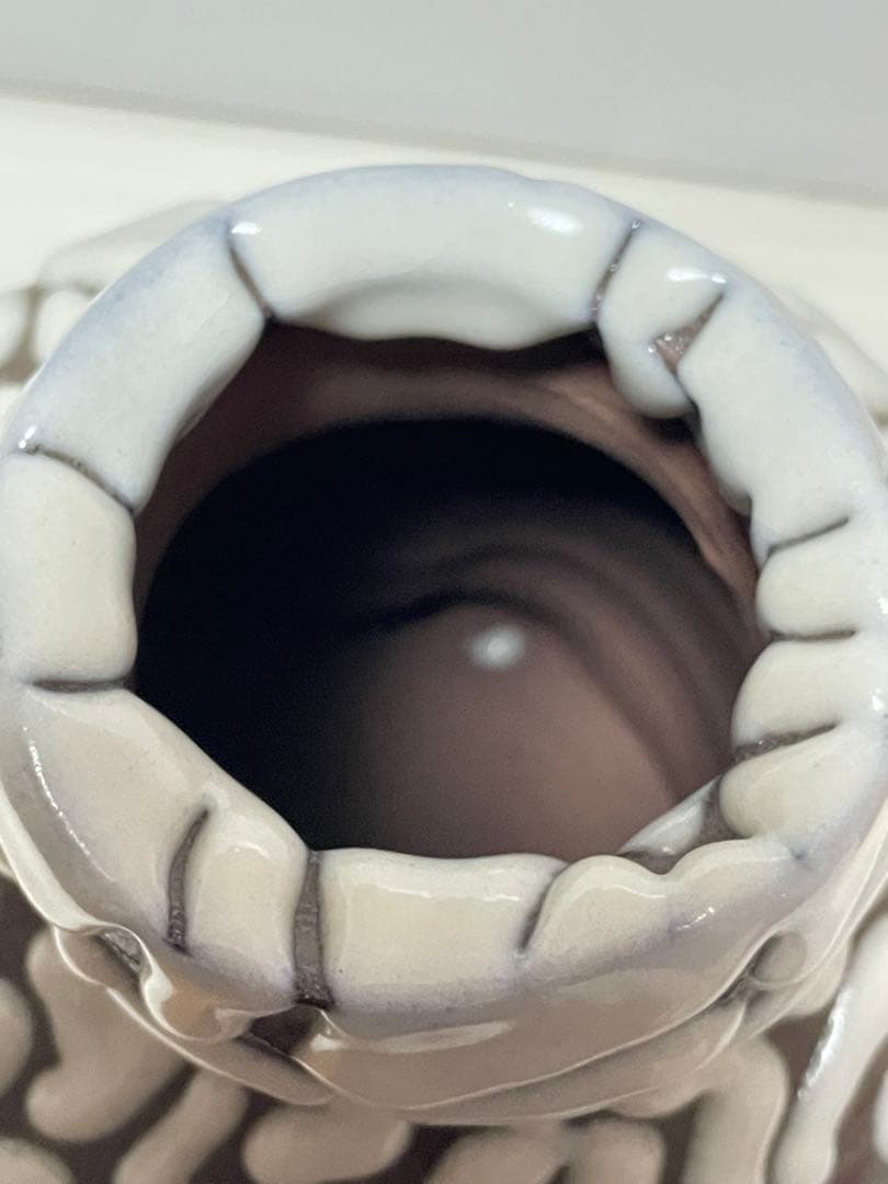 萩焼　白焼　鬼焼　椿窯　天鵬山　廣瀬淡雅　花瓶　　花器