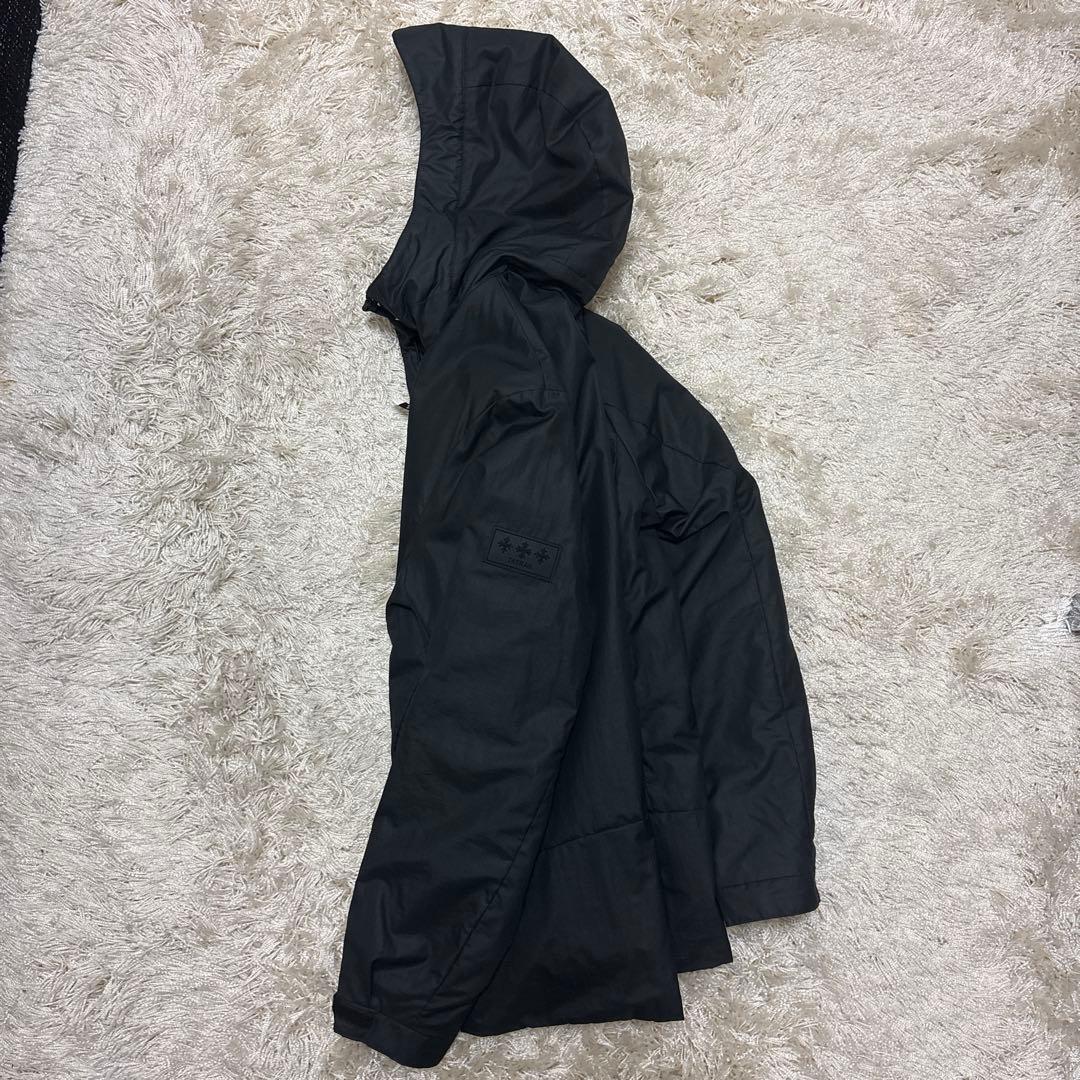 TATRAS フード付きライトダウン ブラック