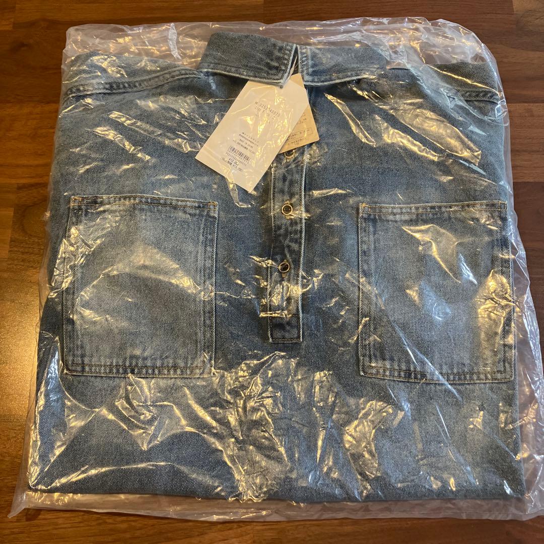 新品未開封⭐︎PUAL CE CIN⭐︎ヴィンテージライク デニムチュニックシャツ