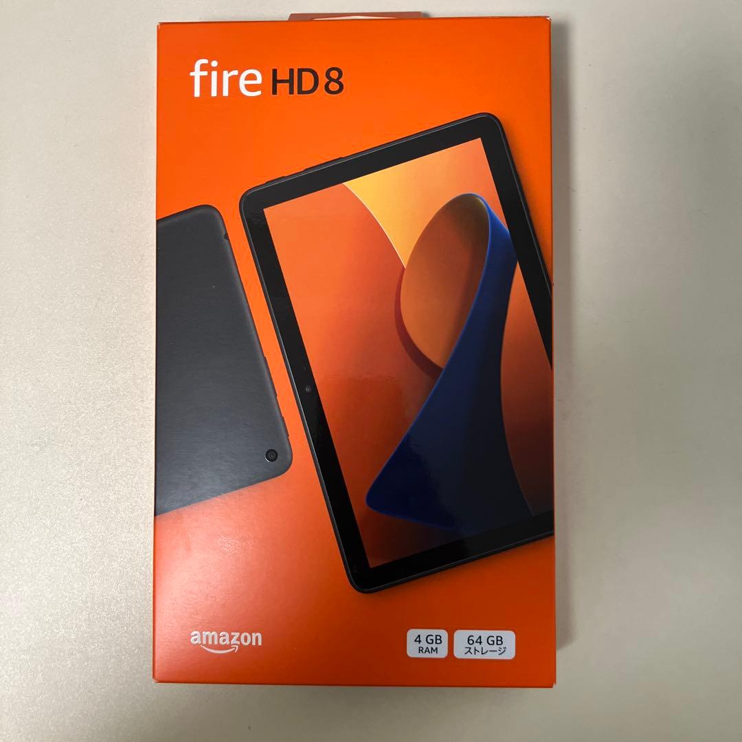 美品 Fire HD 8 最新第12世代(2024) ケース／フィルム／バンド付