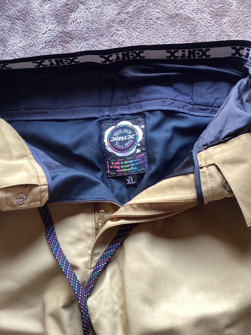 SIMSＸxnixメンズXLスノボウェアスキーウェア手袋インナーパットセット