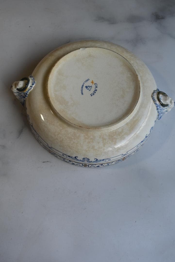 クレイユモントロー コルベール　サラディエ/レギュミエール　アンティーク皿