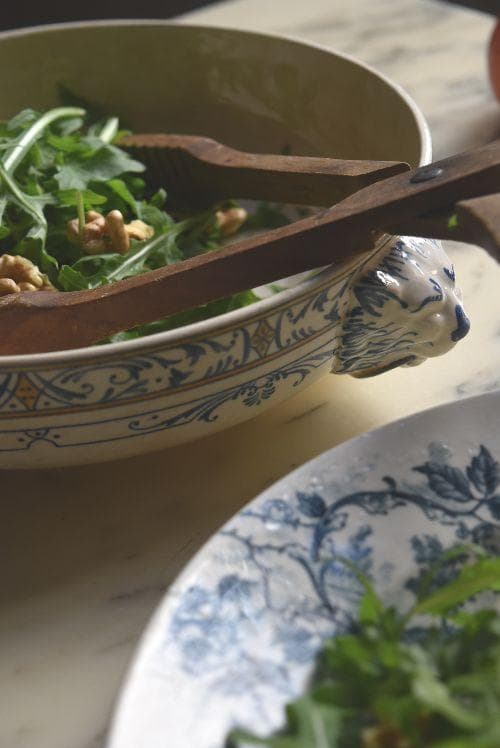 クレイユモントロー コルベール　サラディエ/レギュミエール　アンティーク皿