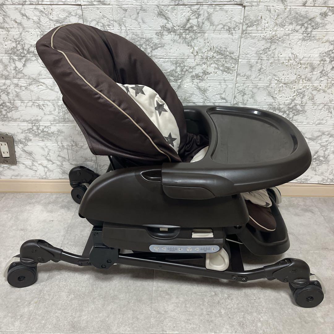 コンビ ネムリラ 4キャス AT オートスウィング ハイローチェア