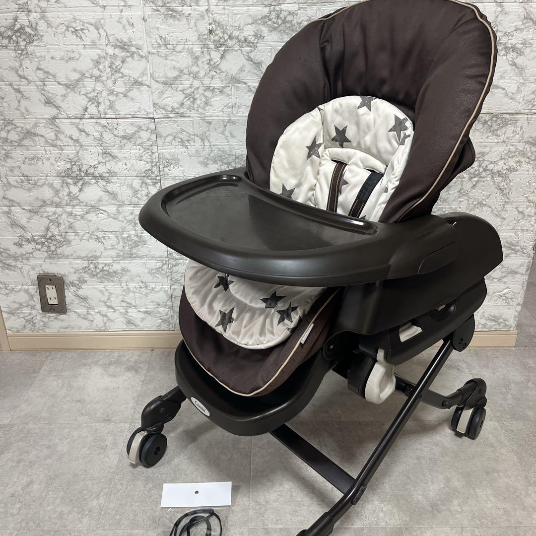 コンビ ネムリラ 4キャス AT オートスウィング ハイローチェア