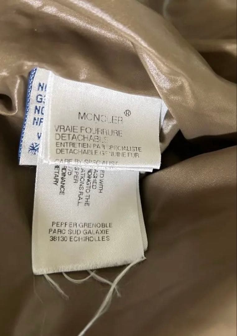 MONCLER オリーブグリーン ダウンジャケット 0サイズ