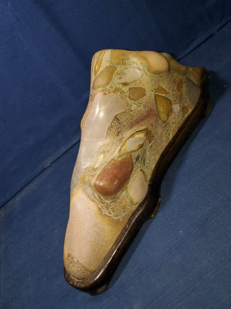 鑑賞石　水石　神山五色