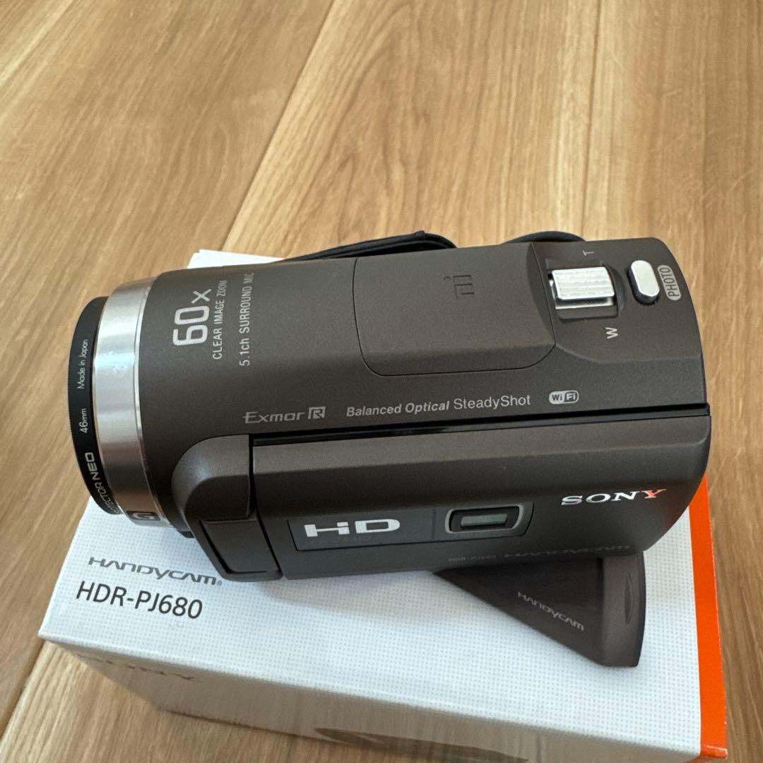 SONY HDR-PJ680 ビデオカメラ プロジェクター 美品 ソニー