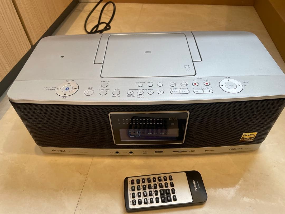 TOSHIBA Aurex TY-AH1000 ハイレゾ対応 CD ラジオ