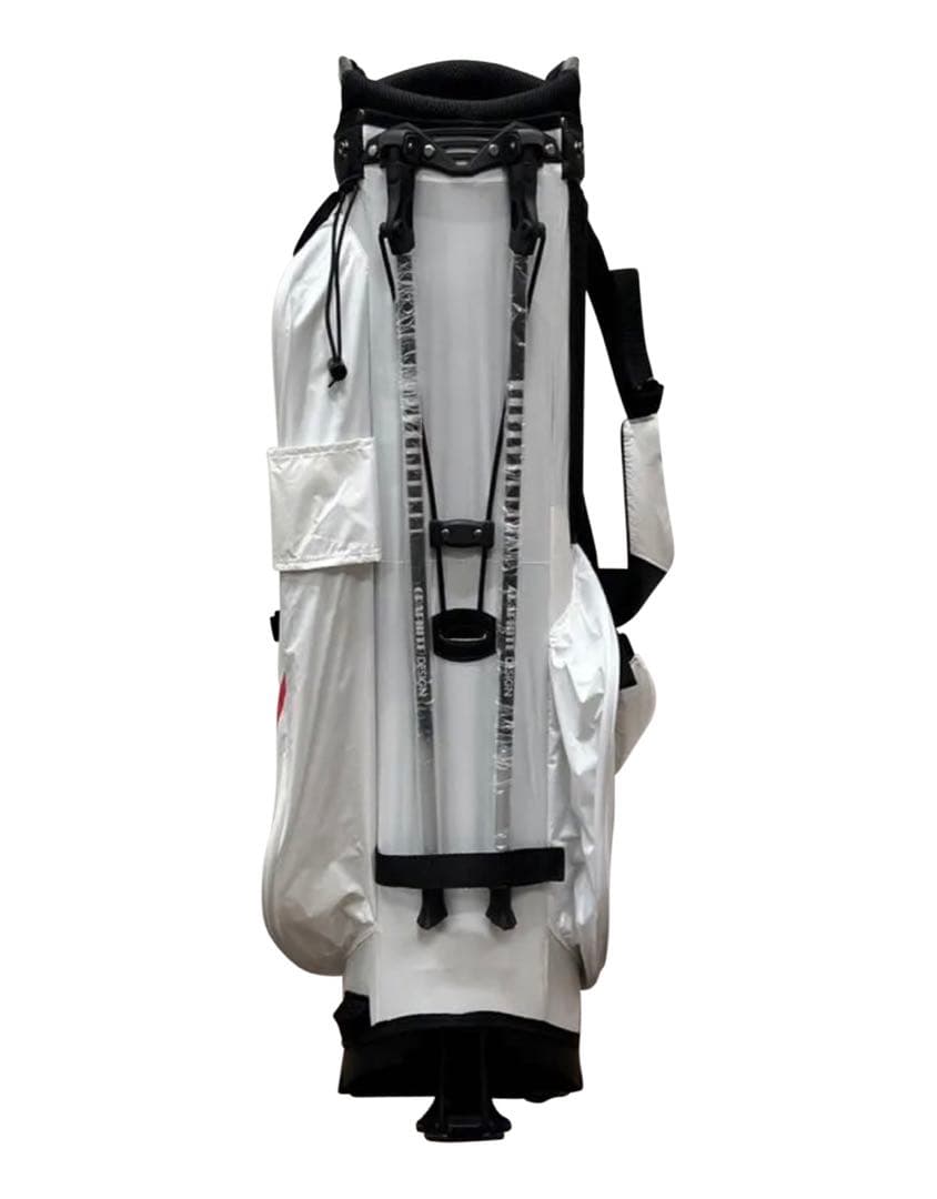 グラファイトデザインキャディーバック　2023年モデル　プロ支給品　ホワイト