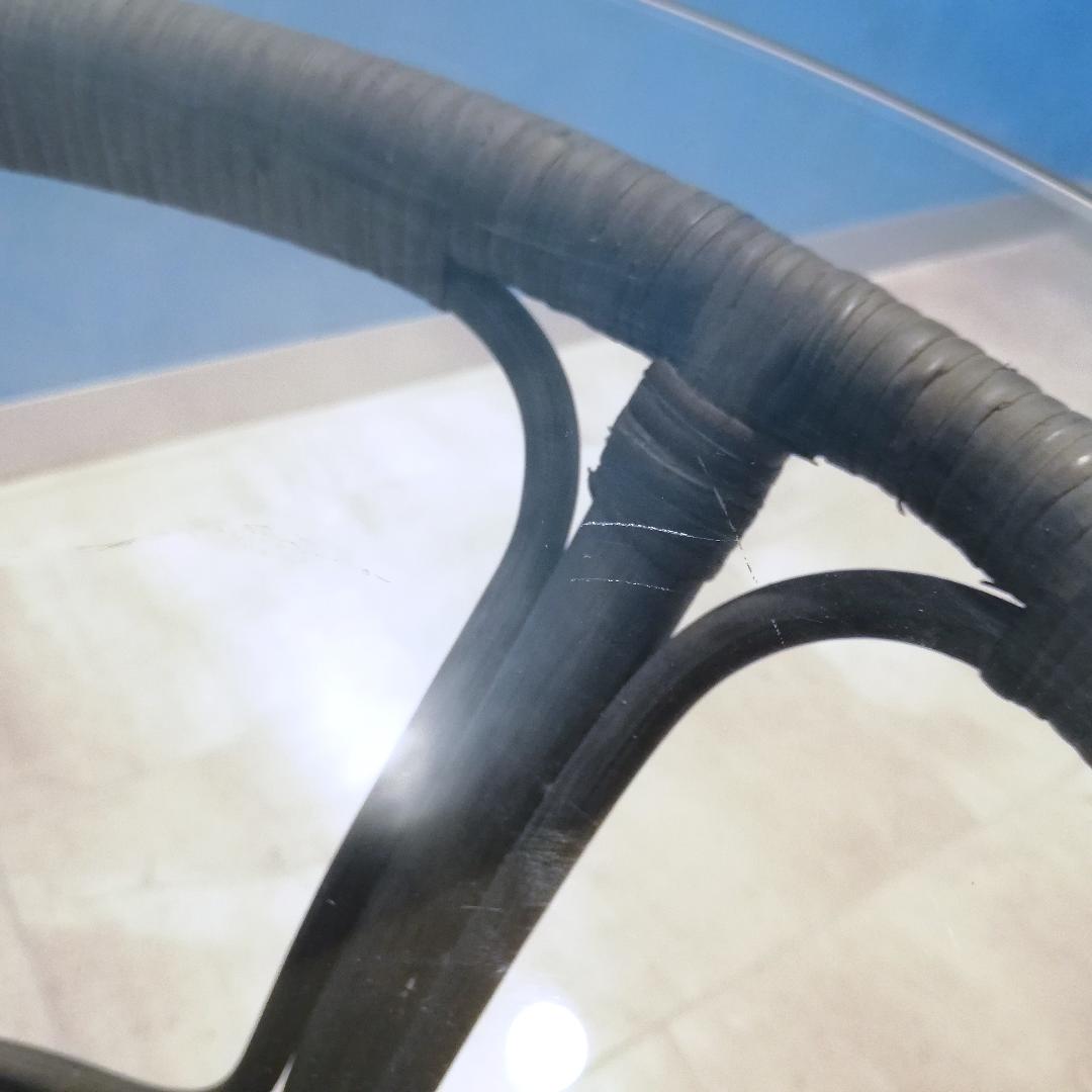 ◆SIKA DESIGN ラタン ガラス テーブル 北欧