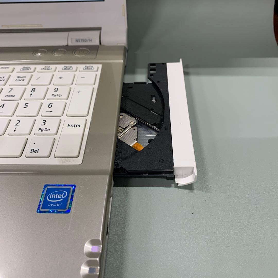 ノートパソコン DVD付き　爆速SSD搭載　 NEC Windows11