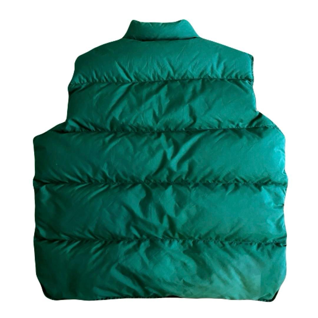 【80s】L.L.Bean Down Vest グリーン L相当 美品 即完売