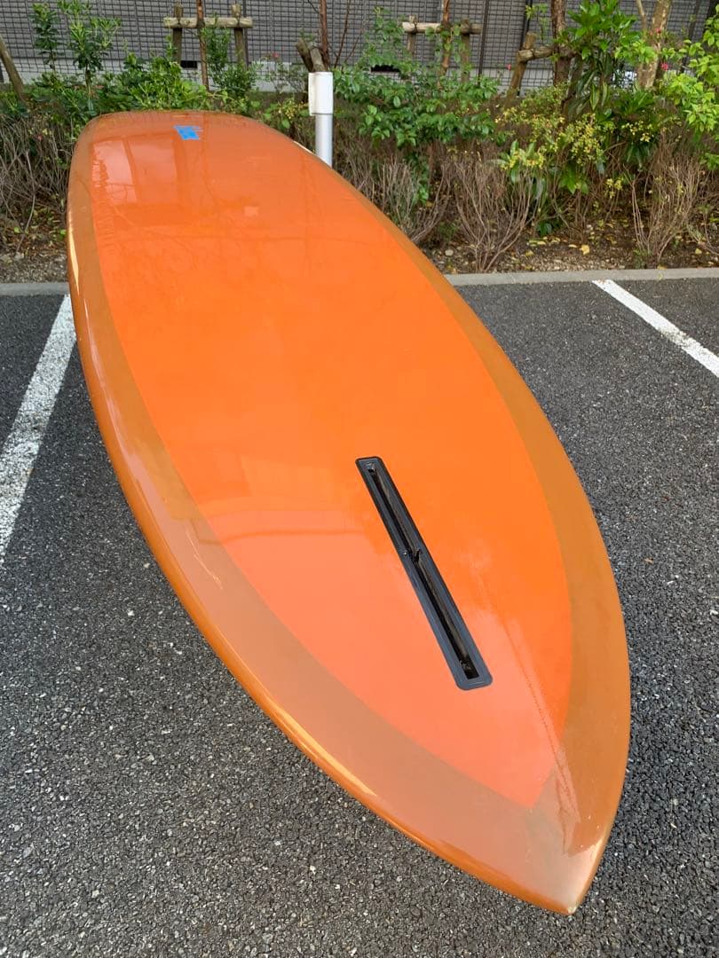 Creme Fat Cat 9.8 リーシュ　フィン　ハードケース付き