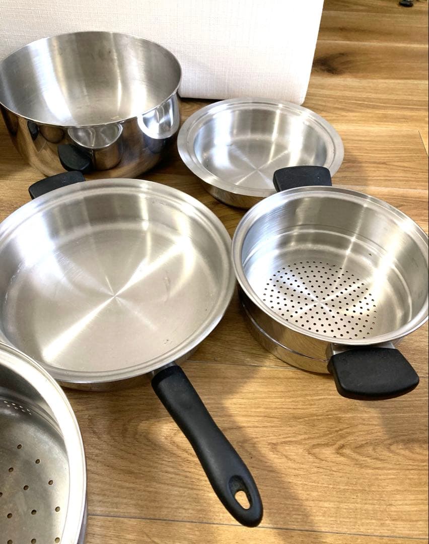 Amway アムウェイ 鍋、フライパン、蒸器等　使用品、未使用品混在　写真が全て