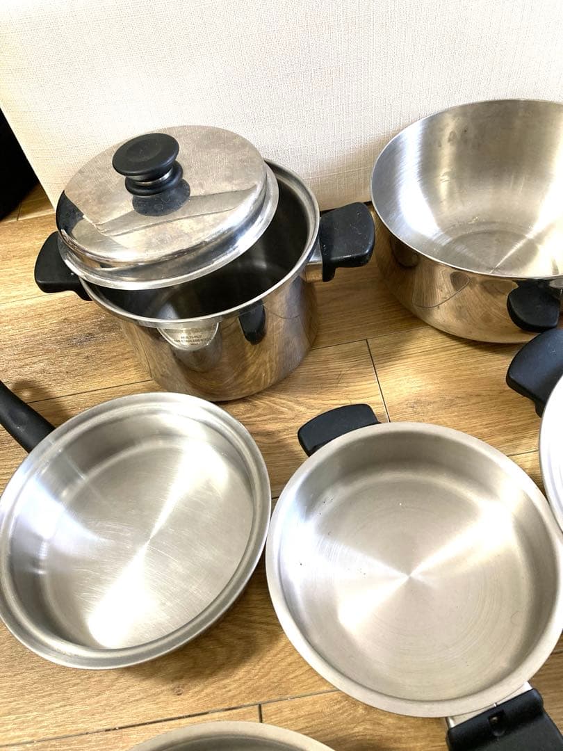 Amway アムウェイ 鍋、フライパン、蒸器等　使用品、未使用品混在　写真が全て