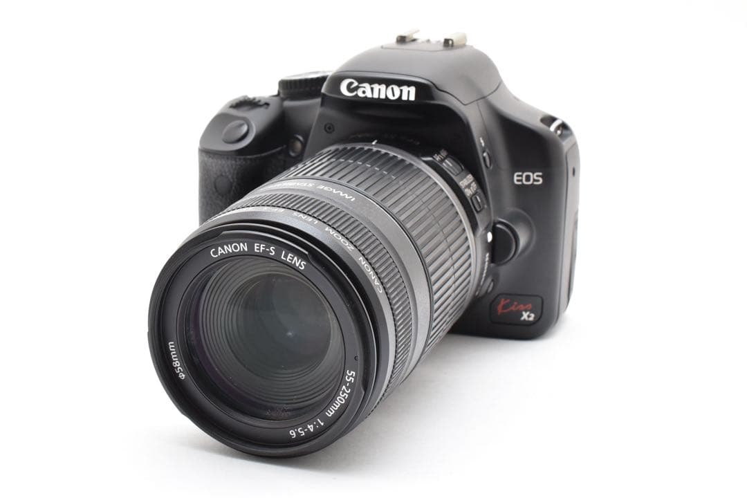 CANON EOS Kiss X2望遠レンズセット/EF55-250mm